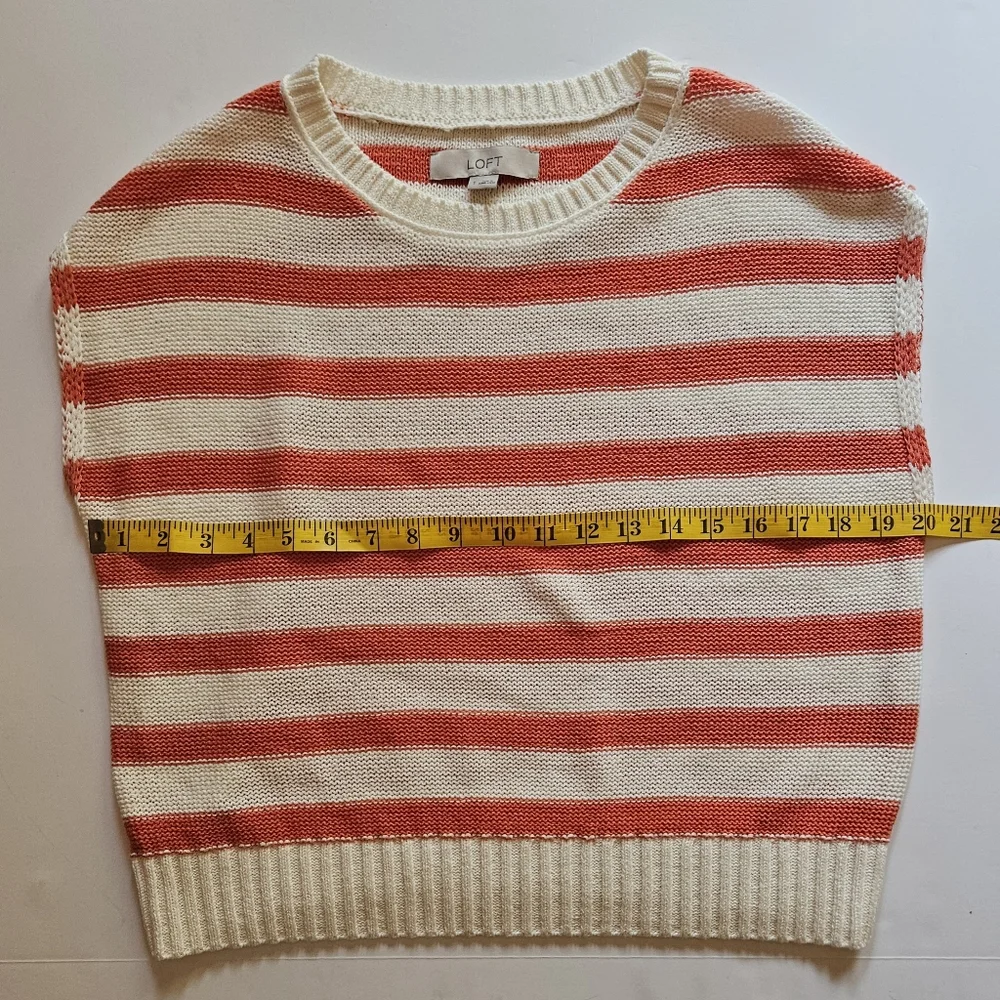 LOFT, knit, sleeveless, sweater vest. Size: S - Picture 4 of 6